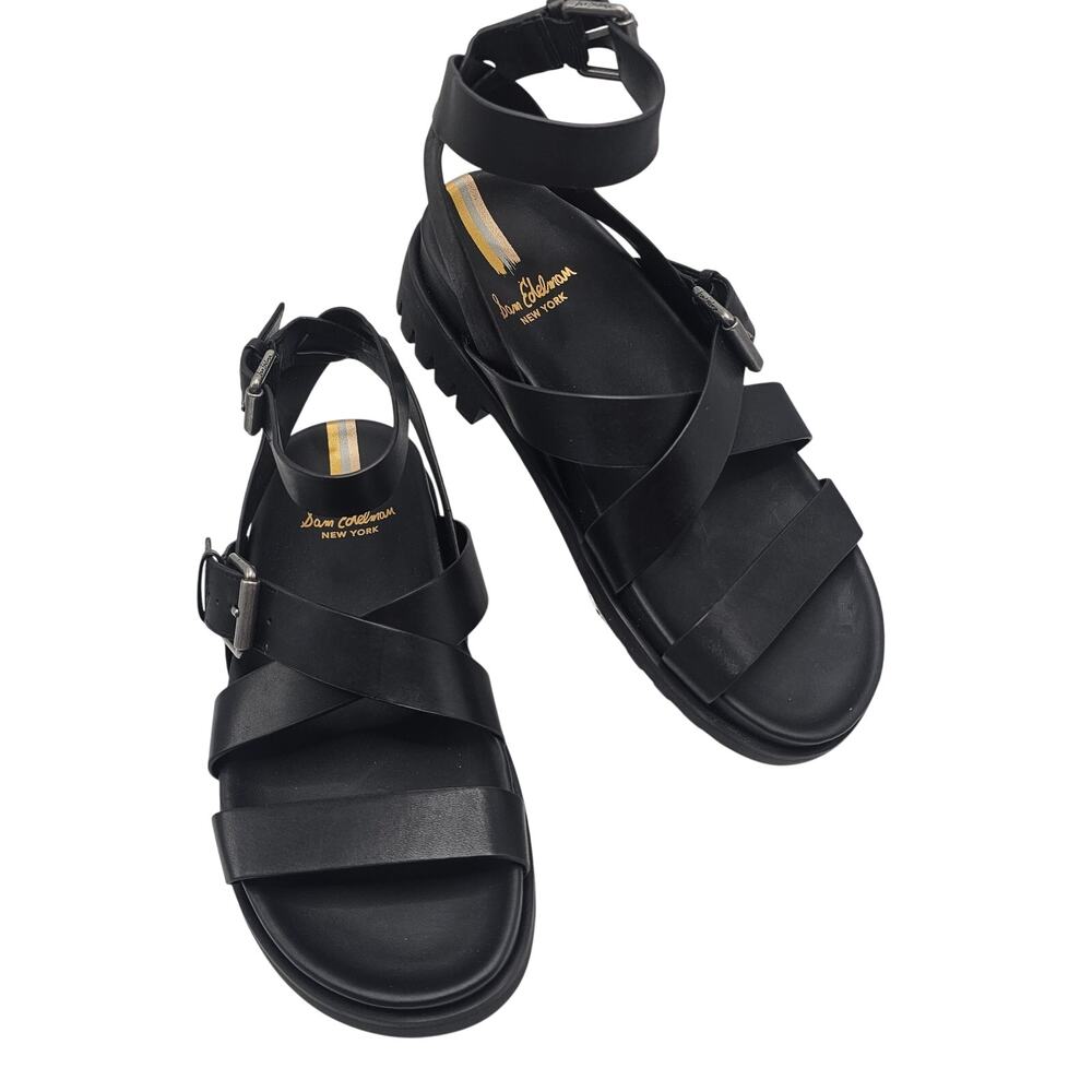 Sam Edelman Eleanora Sandals in Black NWOT Size 8.5M Grunge, Goth, Whimsygoth